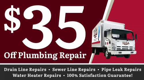 $35 Off Plumbing Repairs